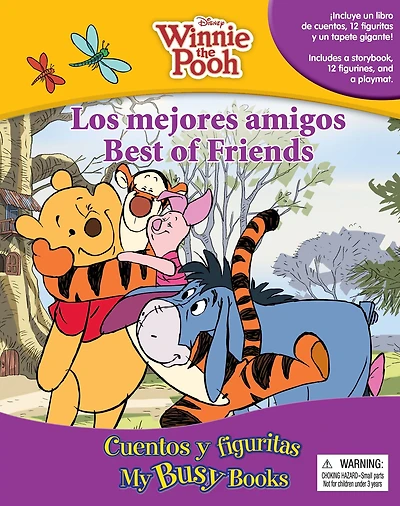DISNEY WINNIE THE POOH BILINGUAL MY BUSY BOOK