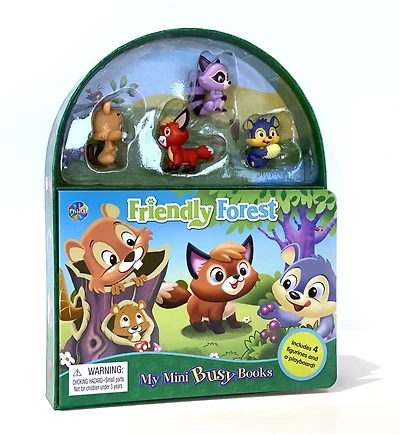 FRIENDLY FOREST MINI BUSY BOOKS