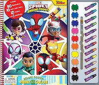 Marvel Spidey & Amaz Friends Deluxe Poster Paint & Color