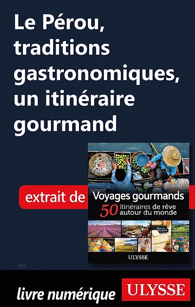 Le Pérou, traditions gastronomiques, un itinéraire gourmand