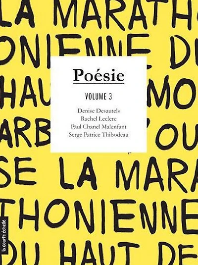 Poésie, volume 3