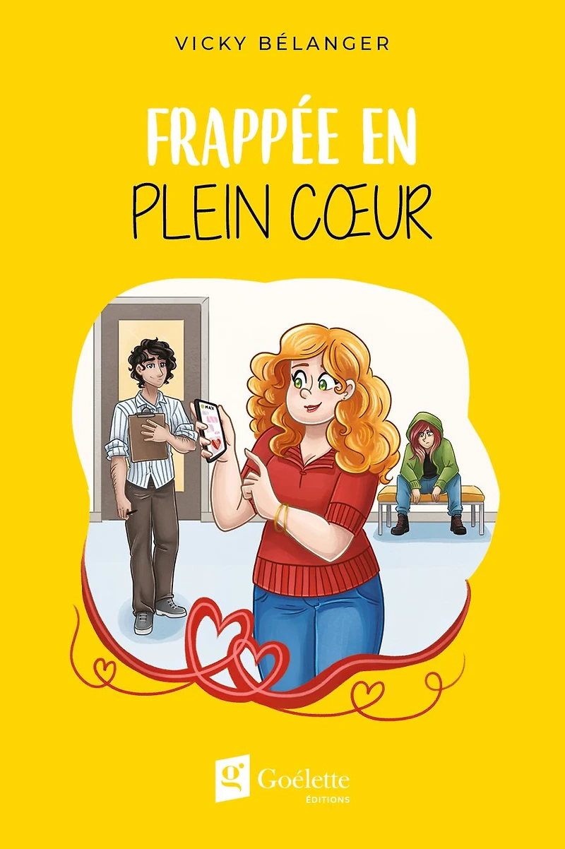 Frappée en plein cour