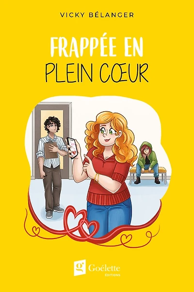 Frappée en plein cour
