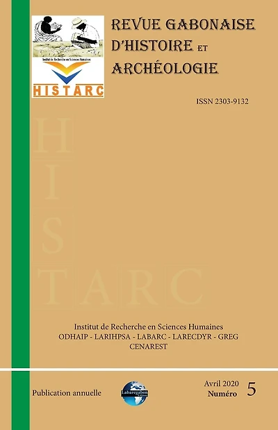 HistArc: Revue Gabonaise d'Histoire et Archéologie