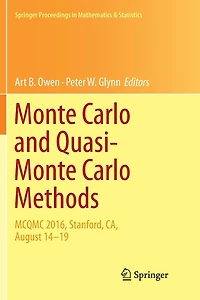 Monte Carlo and Quasi-Monte Methods: MCQMC 2016, Stanford, CA, August 14-19