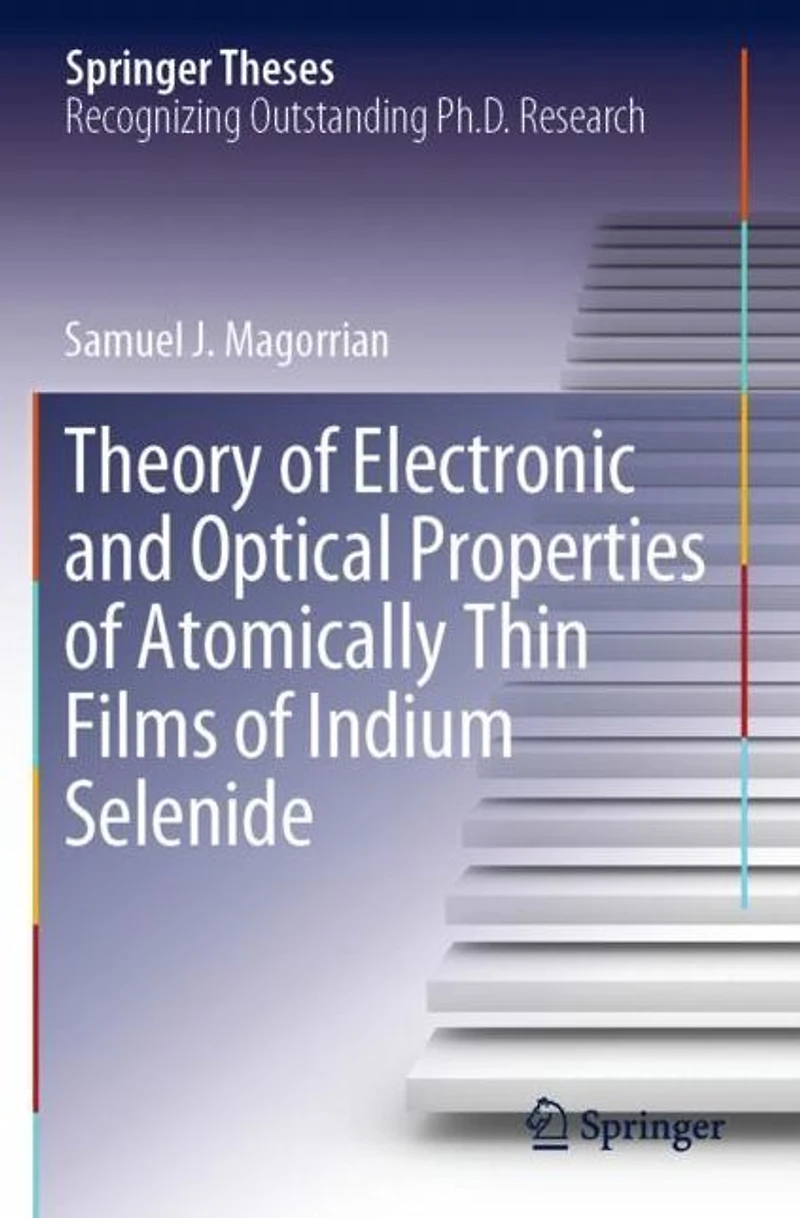 Theory of Electronic and Optical Properties Atomically Thin Films Indium Selenide