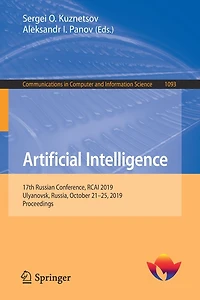 Artificial Intelligence: 17th Russian Conference, RCAI 2019, Ulyanovsk, Russia, October 21-25, 2019, Proceedings
