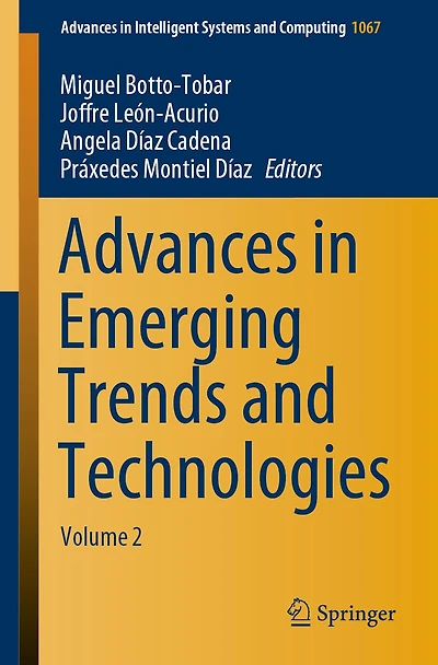 Advances in Emerging Trends and Technologies: Volume 2