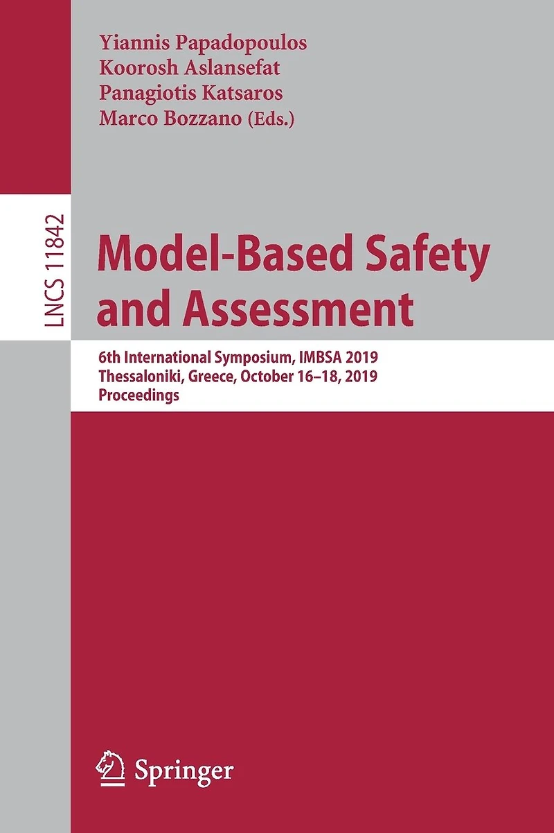 Model-Based Safety and Assessment: 6th International Symposium, IMBSA 2019, Thessaloniki, Greece, October 16-18, 2019