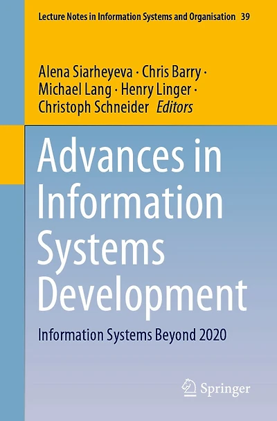 Advances Information Systems Development: Beyond 2020