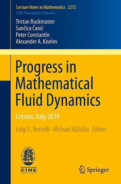 Progress Mathematical Fluid Dynamics: Cetraro, Italy 2019