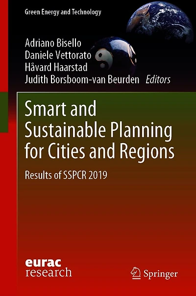 Smart and Sustainable Planning for Cities Regions: Results of SSPCR 2019