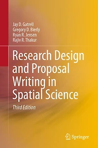 Research Design and Proposal Writing Spatial Science