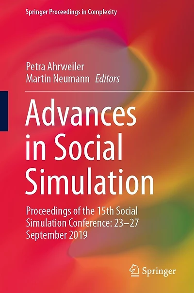 Advances Social Simulation: Proceedings of the 15th Simulation Conference: 23-27 September 2019