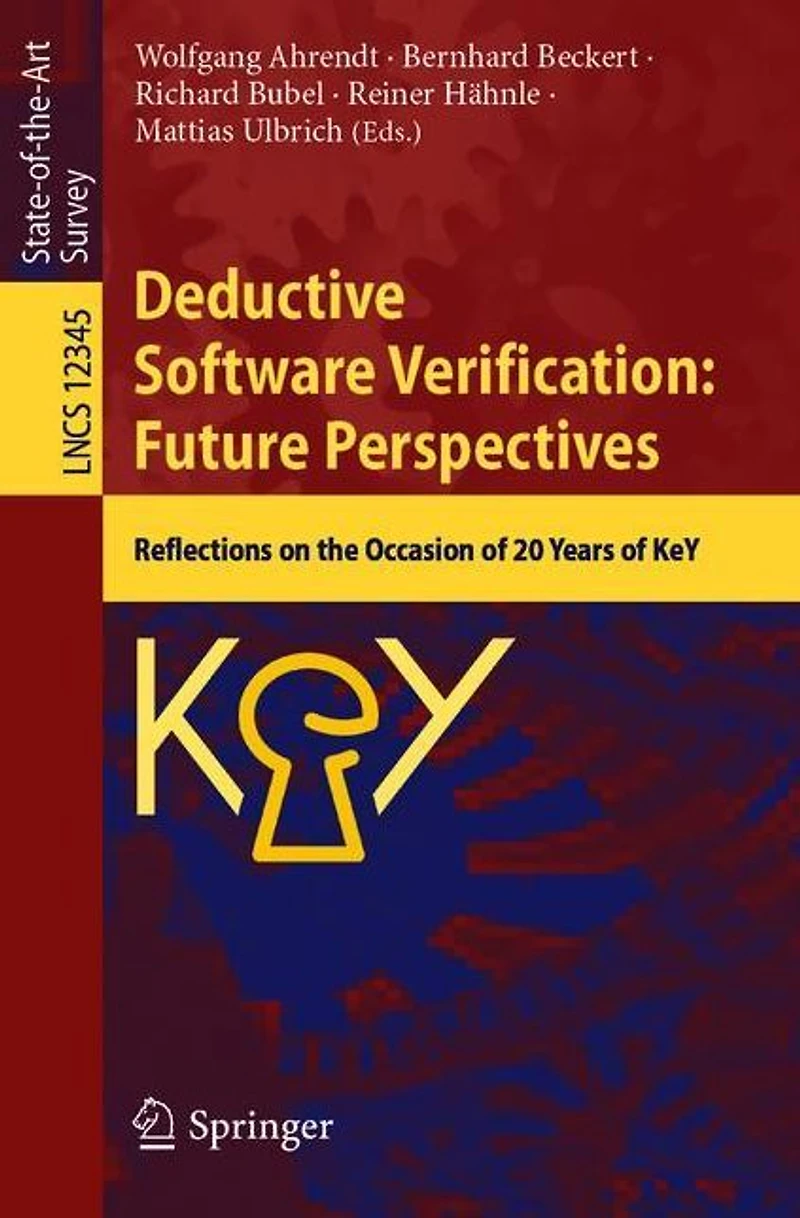 Deductive Software Verification: Future Perspectives: Reflections on the Occasion of 20 Years KeY
