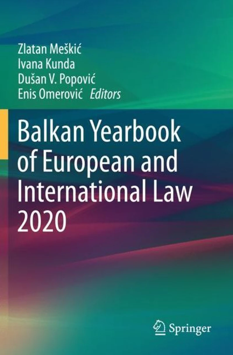 Balkan Yearbook of European and International Law 2020
