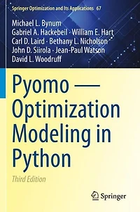 Pyomo - Optimization Modeling Python