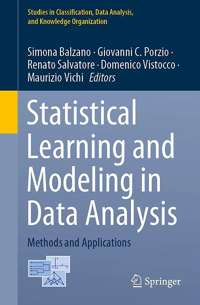 Statistical Learning and Modeling Data Analysis: Methods Applications