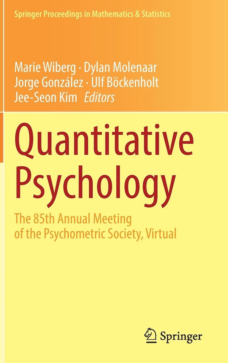 Quantitative Psychology: the 85th Annual Meeting of Psychometric Society, Virtual