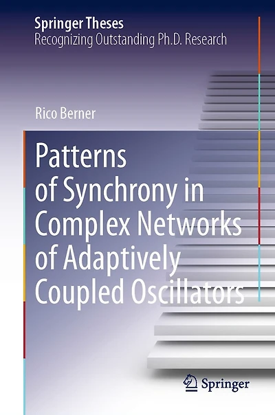 Patterns of Synchrony Complex Networks Adaptively Coupled Oscillators