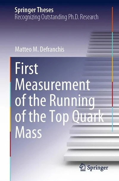 First Measurement of the Running Top Quark Mass