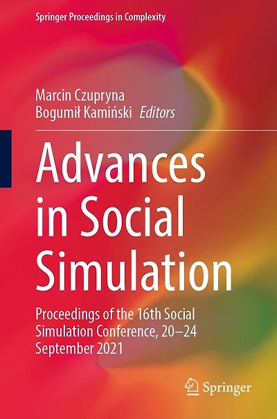 Advances Social Simulation: Proceedings of the 16th Simulation Conference, 20-24 September 2021