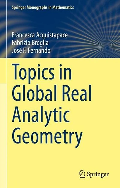 Topics Global Real Analytic Geometry