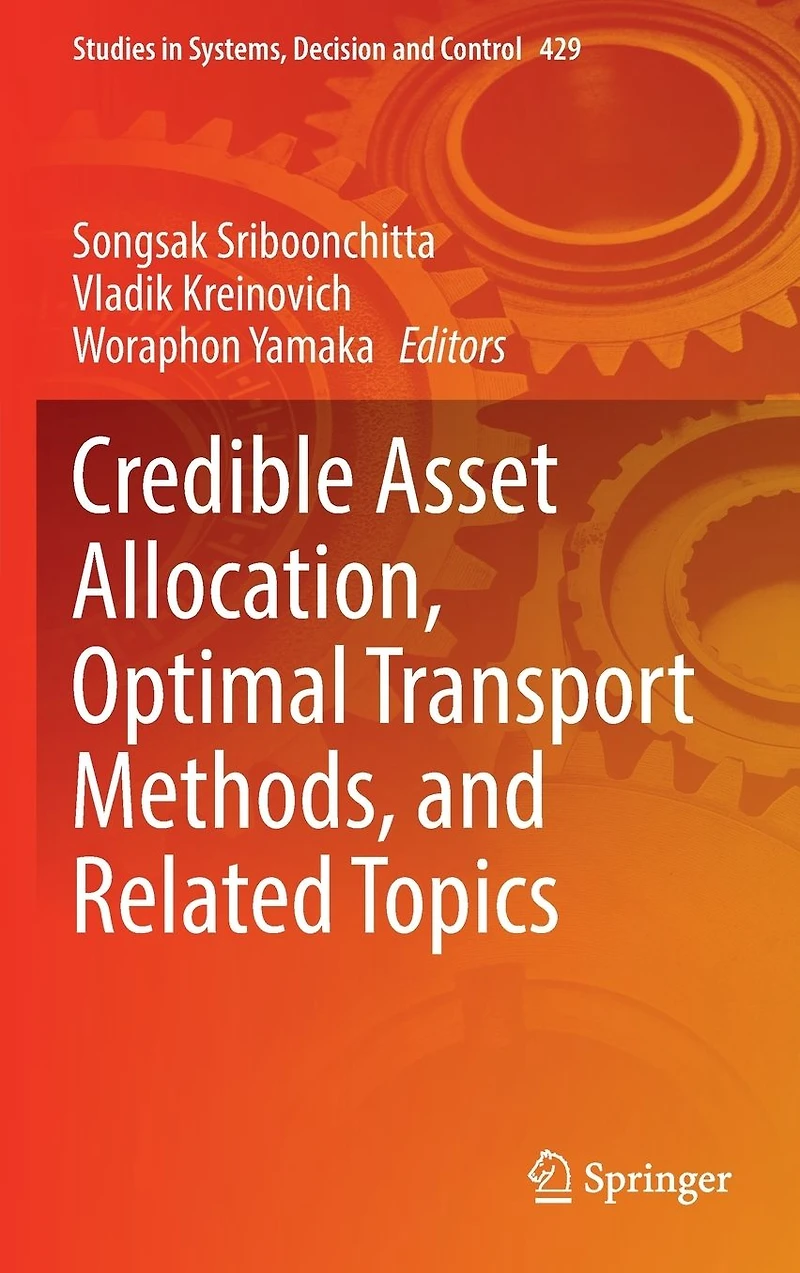 Credible Asset Allocation, Optimal Transport Methods, and Related Topics