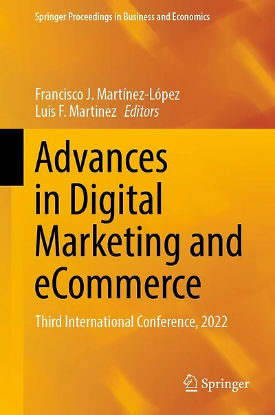 Advances Digital Marketing and eCommerce: Third International Conference, 2022