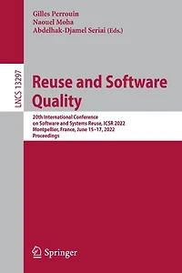 Reuse and Software Quality: 20th International Conference on Systems Reuse, ICSR 2022, Montpellier, France, June 15-17, Proceedings