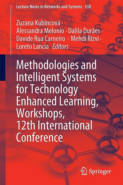 Methodologies and Intelligent Systems for Technology Enhanced Learning, Workshops, 12th International Conference