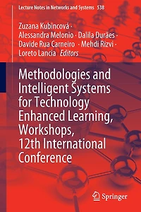 Methodologies and Intelligent Systems for Technology Enhanced Learning, Workshops, 12th International Conference