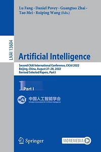 Artificial Intelligence: Second CAAI International Conference, CICAI 2022, Beijing, China, August 27-28, Revised Selected Papers, Part I