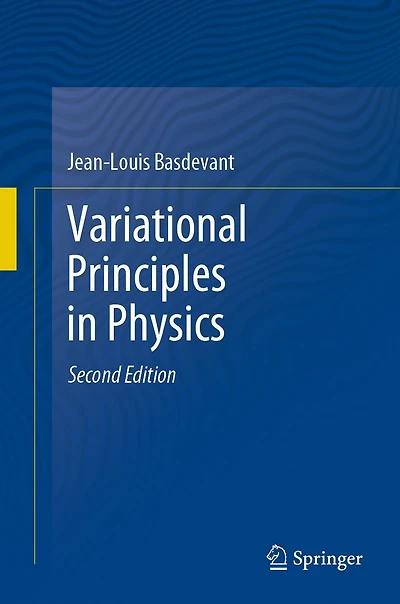 Variational Principles Physics