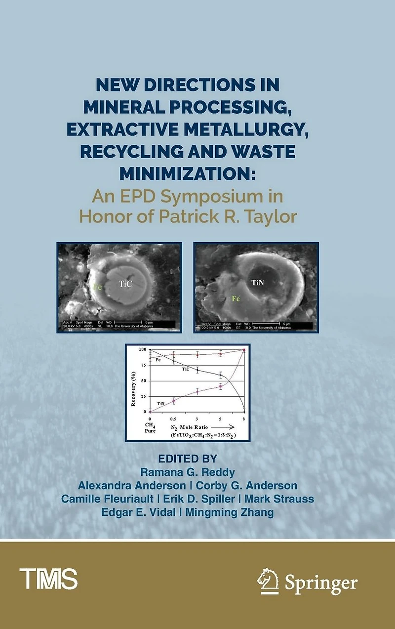 New Directions Mineral Processing, Extractive Metallurgy, Recycling and Waste Minimization: An EPD Symposium Honor of Patrick R. Taylor