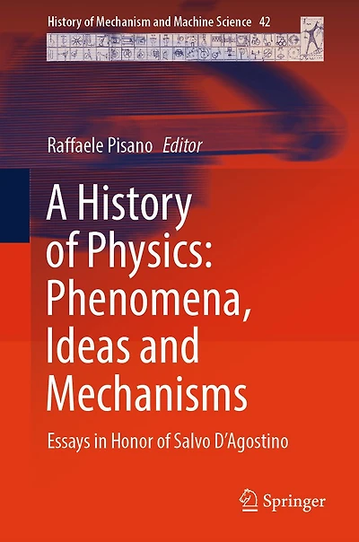 A History of Physics: Phenomena, Ideas and Mechanisms: Essays Honor Salvo D'Agostino