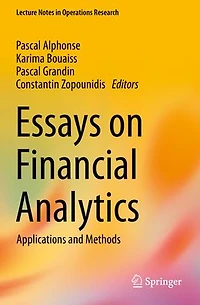 Essays on Financial Analytics: Applications and Methods