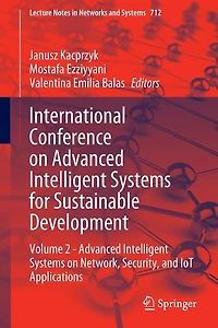 International Conference on Advanced Intelligent Systems for Sustainable Development: Volume 2 - Network, Security, and IoT Applications