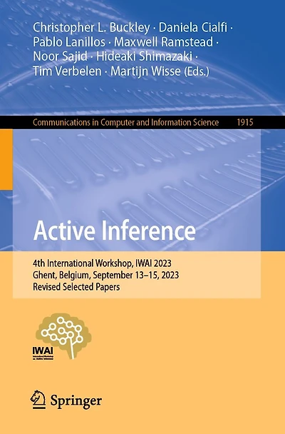 Active Inference: 4th International Workshop, IWAI 2023, Ghent, Belgium, September 13-15, Revised Selected Papers