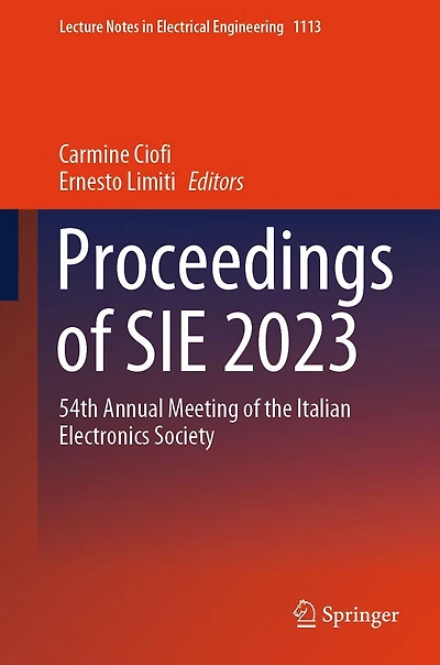Proceedings of SIE 2023: 54th Annual Meeting the Italian Electronics Society