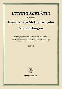Gesammelte Mathematische Abhandlungen: Band I
