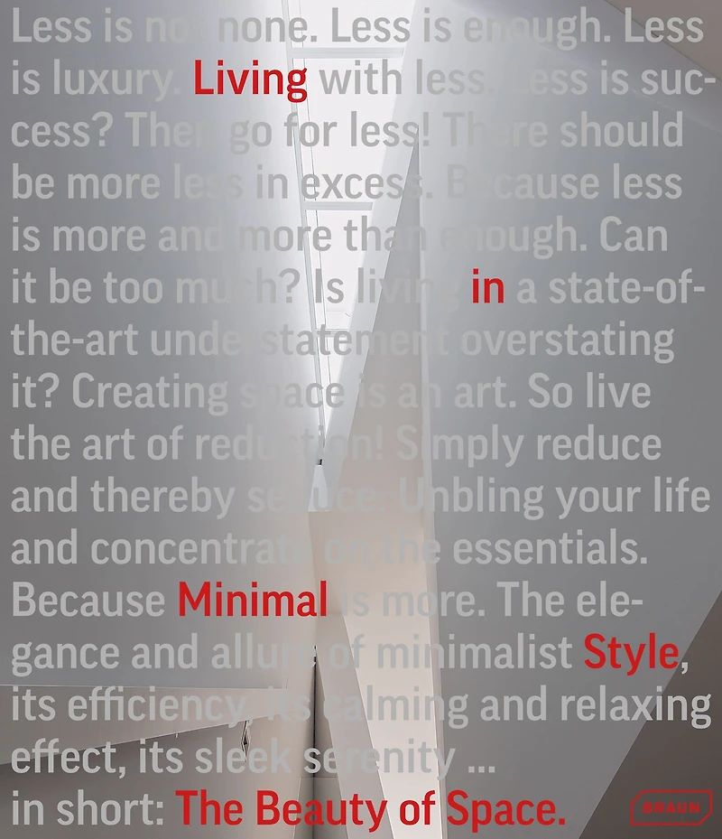 The Beauty of Space: Living in Minimal Style
