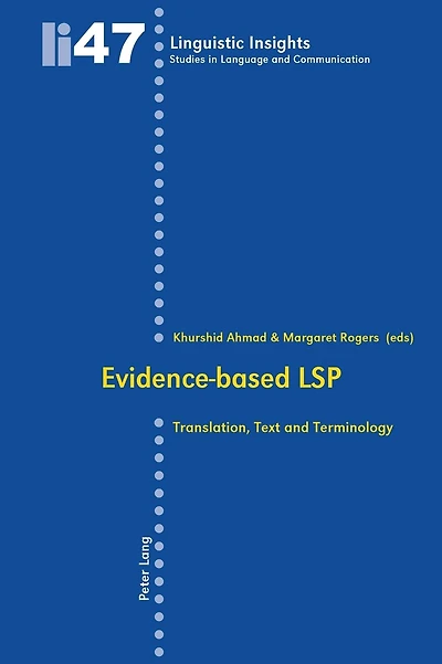 Evidence-based LSP: Translation, Text and Terminology