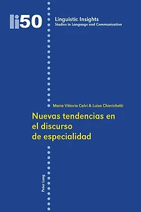 Nuevas tendencias en el discurso de especialidad