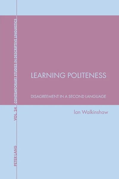 Learning Politeness: Disagreement in a Second Language
