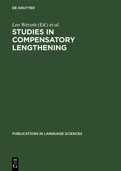 Studies in Compensatory Lengthening