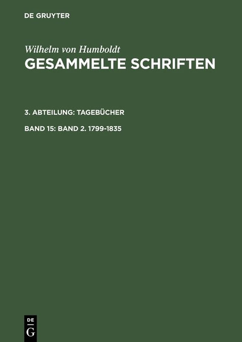 Band 2. 1799-1835