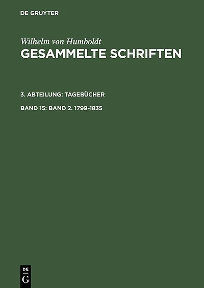 Band 2. 1799-1835