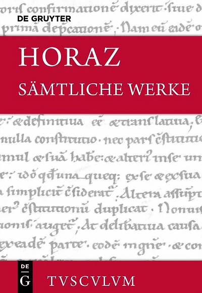 Sämtliche Werke: Lateinisch - deutsch
