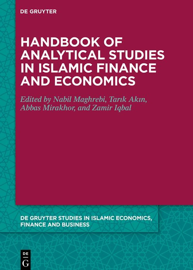 Handbook of Analytical Studies Islamic Finance and Economics